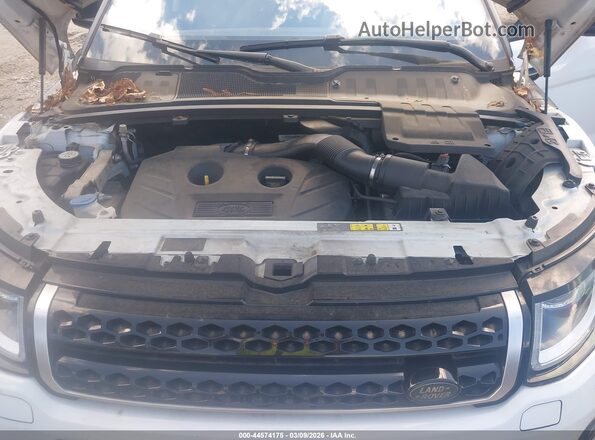 SALVP2BG4HH188034 2017 LAND ROVER RANGE ROVER EVOQUE Белый Вид сзади