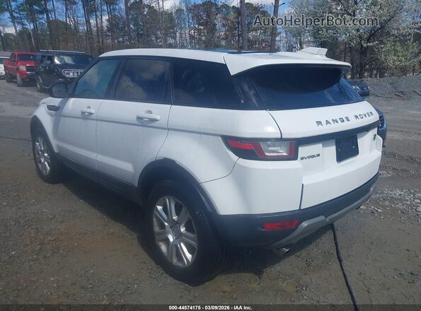 SALVP2BG4HH188034 2017 LAND ROVER RANGE ROVER EVOQUE Белый Задняя левая четверть