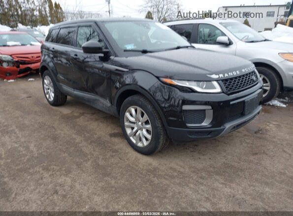 SALVP2BG5HH193016 2017 LAND ROVER RANGE ROVER EVOQUE Черный Передняя правая четверть
