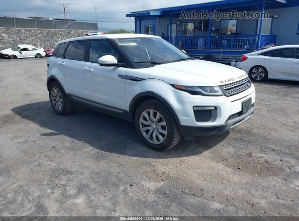 SALVP2BG7GH078626 2016 LAND ROVER RANGE ROVER EVOQUE Белый Передняя правая четверть