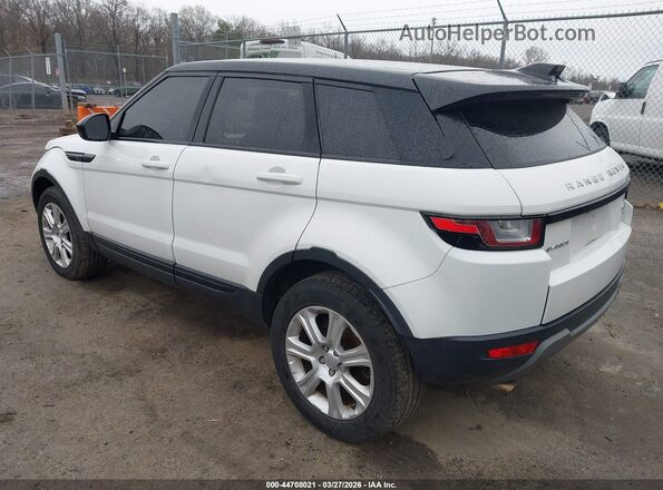 SALVP2BG7HH186228 2017 LAND ROVER RANGE ROVER EVOQUE Белый Задняя левая четверть