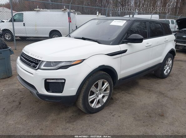 SALVP2BG7HH186228 2017 LAND ROVER RANGE ROVER EVOQUE Белый Передняя левая четверть