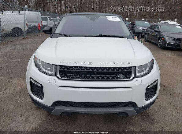 SALVP2BG7HH186228 2017 LAND ROVER RANGE ROVER EVOQUE Белый Вид щитка приборов