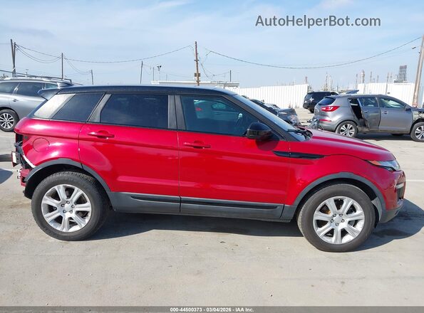 SALVP2BG9GH164245 2016 LAND ROVER RANGE ROVER EVOQUE Красный Панорамный вид салона 360°