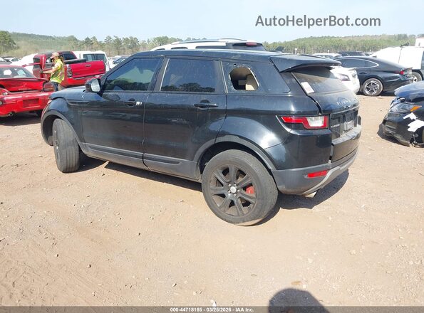 SALVP2BGXGH100862 2016 LAND ROVER RANGE ROVER EVOQUE Черный Задняя левая четверть