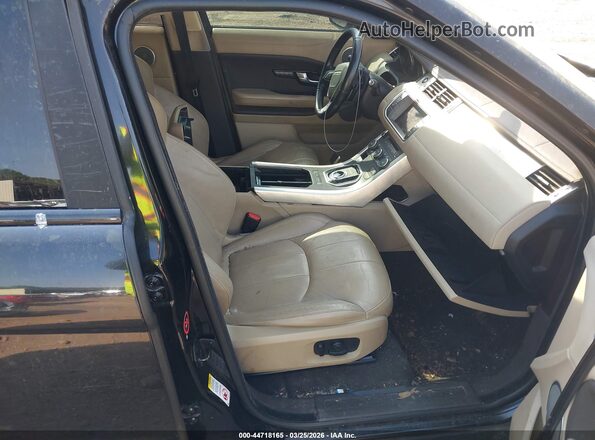 SALVP2BGXGH100862 2016 LAND ROVER RANGE ROVER EVOQUE Черный Вид салона спереди