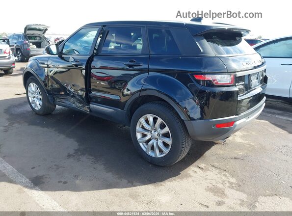 SALVP2RX0KH345040 2019 LAND ROVER RANGE ROVER EVOQUE Черный Задняя левая четверть