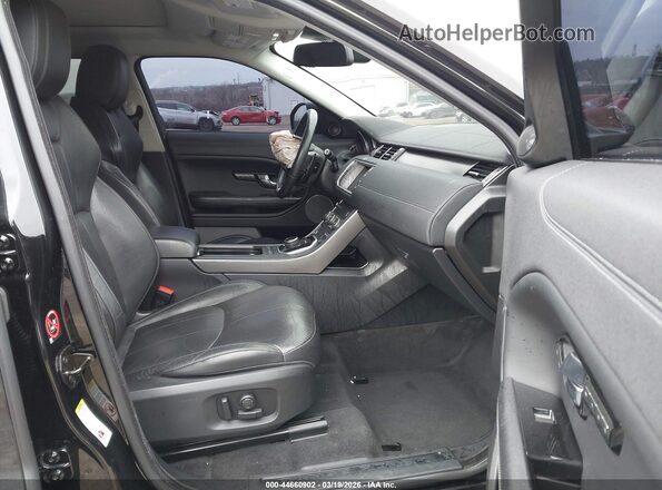 SALVP2RX1JH271142 2018 LAND ROVER RANGE ROVER EVOQUE Черный Вид салона спереди