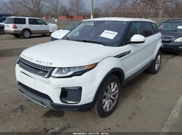 SALVP2RX3JH292297 2018 LAND ROVER RANGE ROVER EVOQUE White Przód lewy