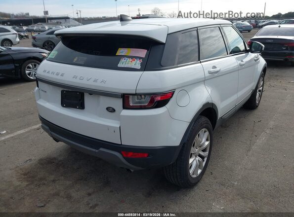 SALVP2RX3JH292297 2018 LAND ROVER RANGE ROVER EVOQUE White Tył prawy