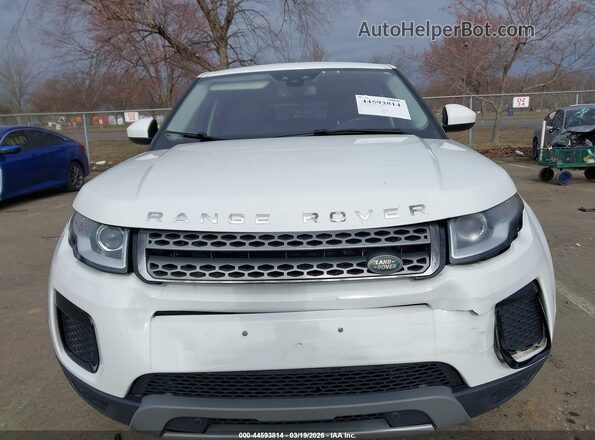 SALVP2RX3JH292297 2018 LAND ROVER RANGE ROVER EVOQUE White Widok zestawu wskaźników