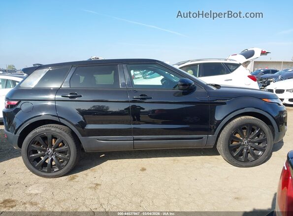 SALVP2RX4JH289182 2018 LAND ROVER RANGE ROVER EVOQUE Черный Вид задней части салона