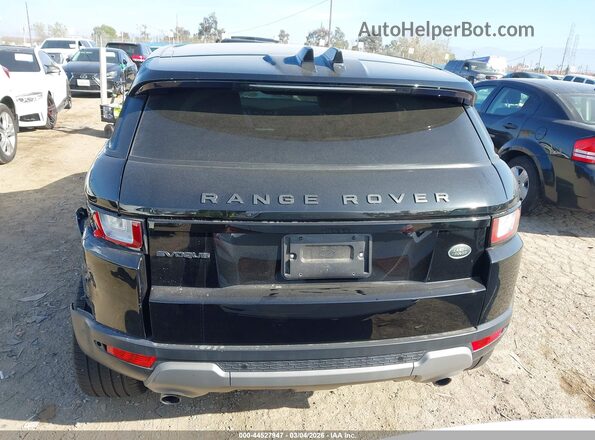 SALVP2RX4JH289182 2018 LAND ROVER RANGE ROVER EVOQUE Черный 