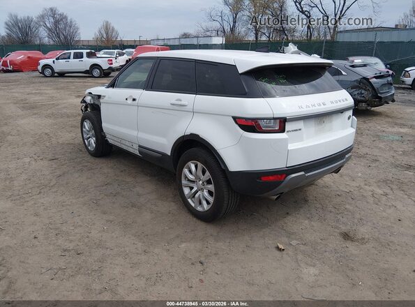 SALVP2RX4JH292583 2018 LAND ROVER RANGE ROVER EVOQUE Белый Задняя левая четверть