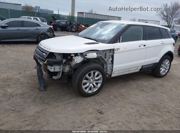 SALVP2RX4JH292583 2018 LAND ROVER RANGE ROVER EVOQUE Белый Передняя левая четверть
