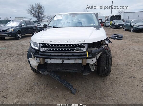 SALVP2RX4JH292583 2018 LAND ROVER RANGE ROVER EVOQUE Белый Вид щитка приборов