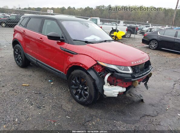 SALVP2RX9KH341116 2019 LAND ROVER RANGE ROVER EVOQUE Red Delantero derecho