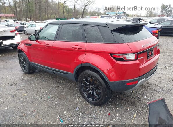 SALVP2RX9KH341116 2019 LAND ROVER RANGE ROVER EVOQUE Red Trasero izquierdo
