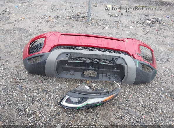 SALVP2RX9KH341116 2019 LAND ROVER RANGE ROVER EVOQUE Red Vista del cuadro de instrumentos