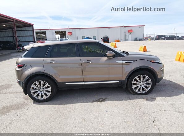 SALVR2BG2GH148804 2016 LAND ROVER RANGE ROVER EVOQUE Brown Widok zestawu wskaźników