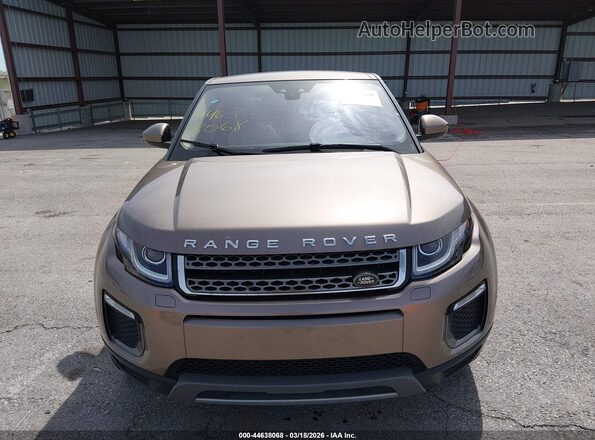 SALVR2BG2GH148804 2016 LAND ROVER RANGE ROVER EVOQUE Brown Widok deski rozdzielczej