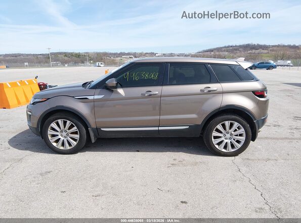 SALVR2BG2GH148804 2016 LAND ROVER RANGE ROVER EVOQUE Brown Widok wnętrza z tyłu