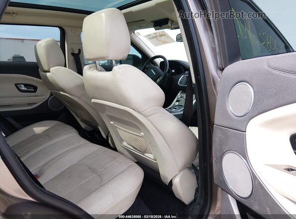 SALVR2BG2GH148804 2016 LAND ROVER RANGE ROVER EVOQUE Brown Widok naklejki z numerem VIN