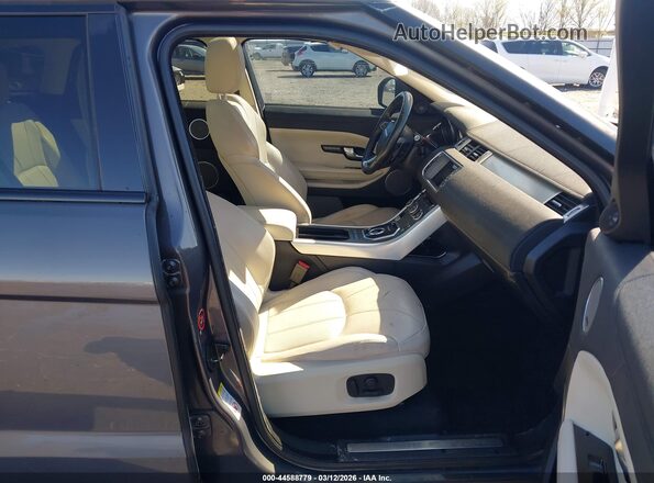 SALVR2BG9GH080789 2016 LAND ROVER RANGE ROVER EVOQUE Gray Widok wnętrza z przodu