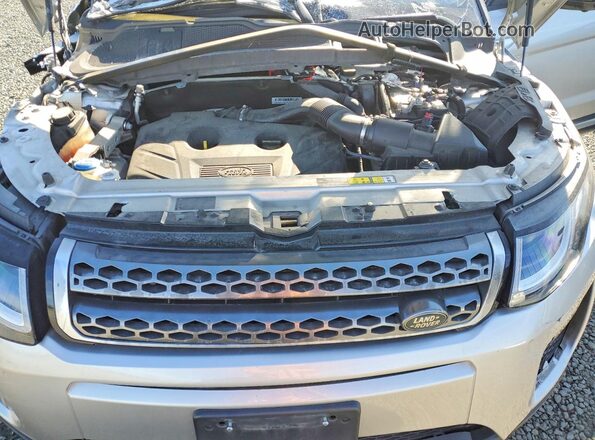 SALVR2BG9HH195832 2017 LAND ROVER RANGE Silver Vista del compartimento del motor