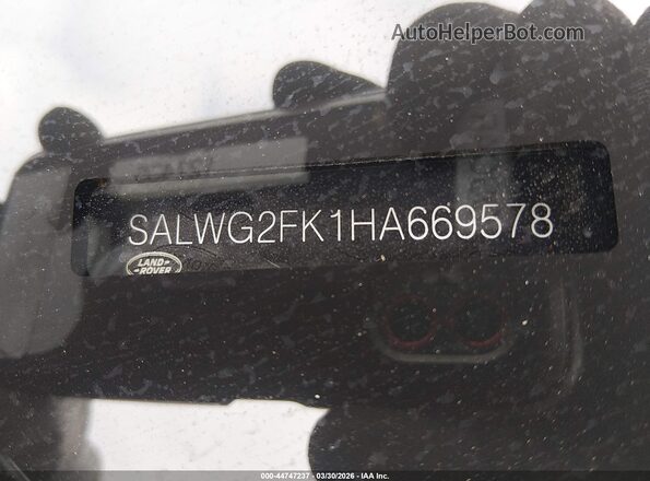 SALWG2FK1HA669578 2017 LAND ROVER RANGE ROVER SPORT Зеленый Вид подкапотного пространства