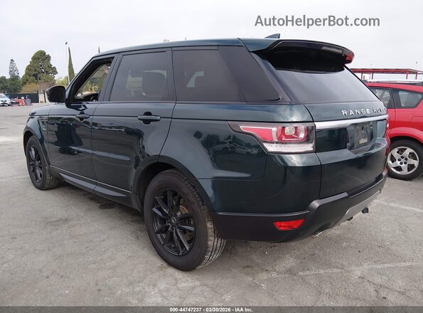 SALWG2FK1HA669578 2017 LAND ROVER RANGE ROVER SPORT Зеленый Задняя левая четверть