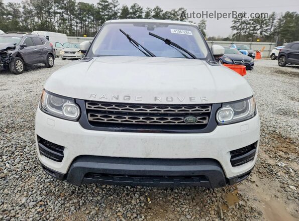 SALWG2FK1HA690883 2017 LAND ROVER RANGE Белый Вид спереди