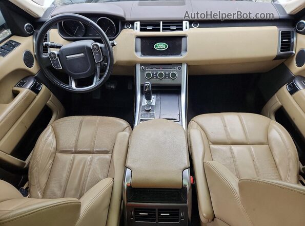 SALWG2FK1HA690883 2017 LAND ROVER RANGE Белый Вид панели приборов
