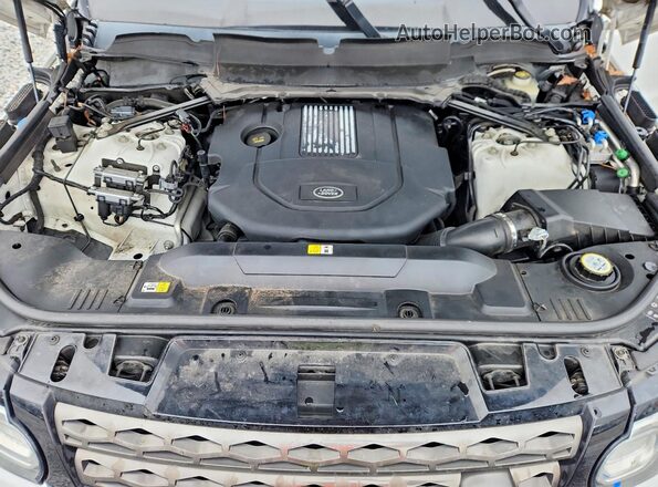 SALWG2FK1HA690883 2017 LAND ROVER RANGE Белый Вид задней части салона