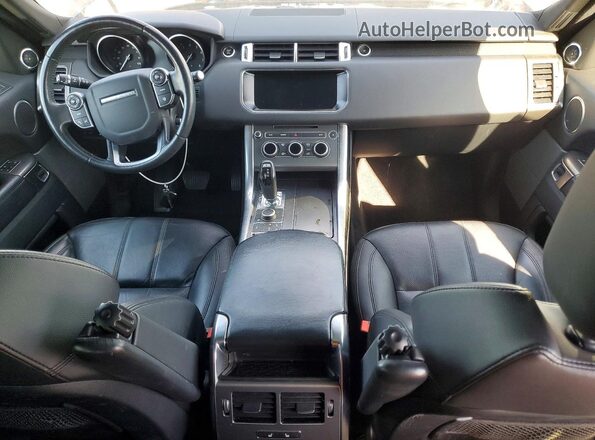 SALWG2FV4HA156335 2017 LAND ROVER RANGE Черный Вид панели приборов