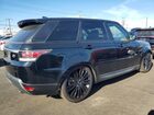 2017 Land Rover Range Rover Sport Se Черный vin: SALWG2FV4HA156335