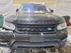 2017 Land Rover Range Rover Sport Se Черный vin: SALWG2FV4HA675854