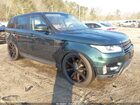 2016 Land Rover Range Rover Sport 3.0l V6 Turbocharged Diesel Se Td6 Green vin: SALWG2KF6GA665890
