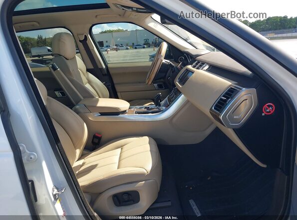 SALWG2PF2GA656709 2016 LAND ROVER RANGE ROVER SPORT White Widok wnętrza z przodu