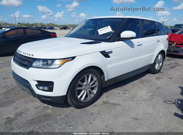 SALWG2PF2GA656709 2016 LAND ROVER RANGE ROVER SPORT White Przód lewy
