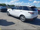 2016 Land Rover Range Rover Sport 3.0l V6 Supercharged Se White vin: SALWG2PF2GA656709