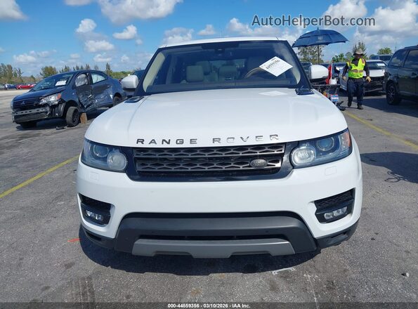 SALWG2PF2GA656709 2016 LAND ROVER RANGE ROVER SPORT White Widok wnętrza z tyłu