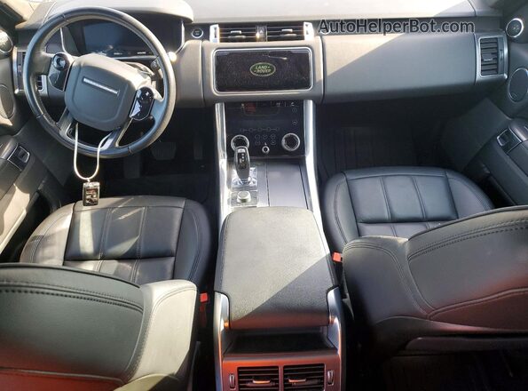 SALWG2RK9KA426944 2019 LAND ROVER RANGE Серебряный Вид панели приборов