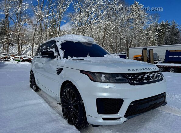 SALWG2RV3JA404415 2018 LAND ROVER RANGE Белый Передняя левая четверть