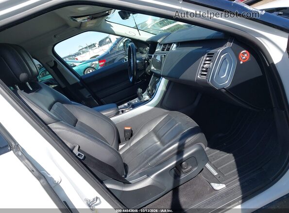SALWG2RV8KA418828 2019 LAND ROVER RANGE ROVER SPORT White Widok wnętrza z przodu