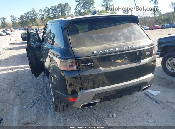 SALWG2SU8MA777102 2021 LAND ROVER RANGE ROVER SPORT Черный Задняя левая четверть