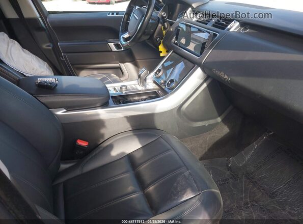 SALWG2SU8MA777102 2021 LAND ROVER RANGE ROVER SPORT Черный Вид салона спереди