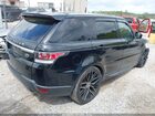 2016 Land Rover Range Rover Sport 3.0l V6 Supercharged Se Black vin: SALWG2VF1GA632159