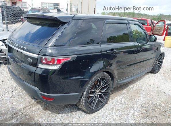 SALWG2VF1GA632159 2016 LAND ROVER RANGE ROVER SPORT Black Tył prawy