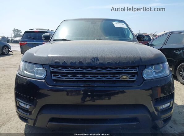 SALWG2VF6GA583184 2016 LAND ROVER RANGE ROVER SPORT Черный Вид спереди
